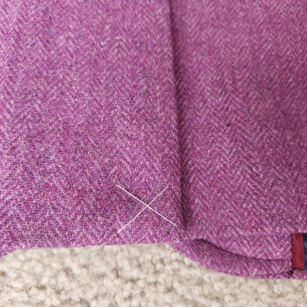 NWT Rare Wool Herringbone SUIT--Hacking Blazer and No. 2 Pencil Skirt - Picture 5 of 16